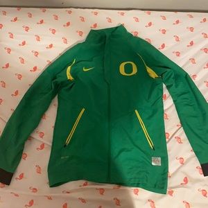 Oregon ducks college warm up  jacket